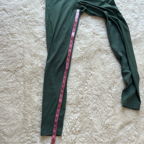 Old Navy Active Go Dry Forest Green Leggings With Mesh M - Picture 10 of 13